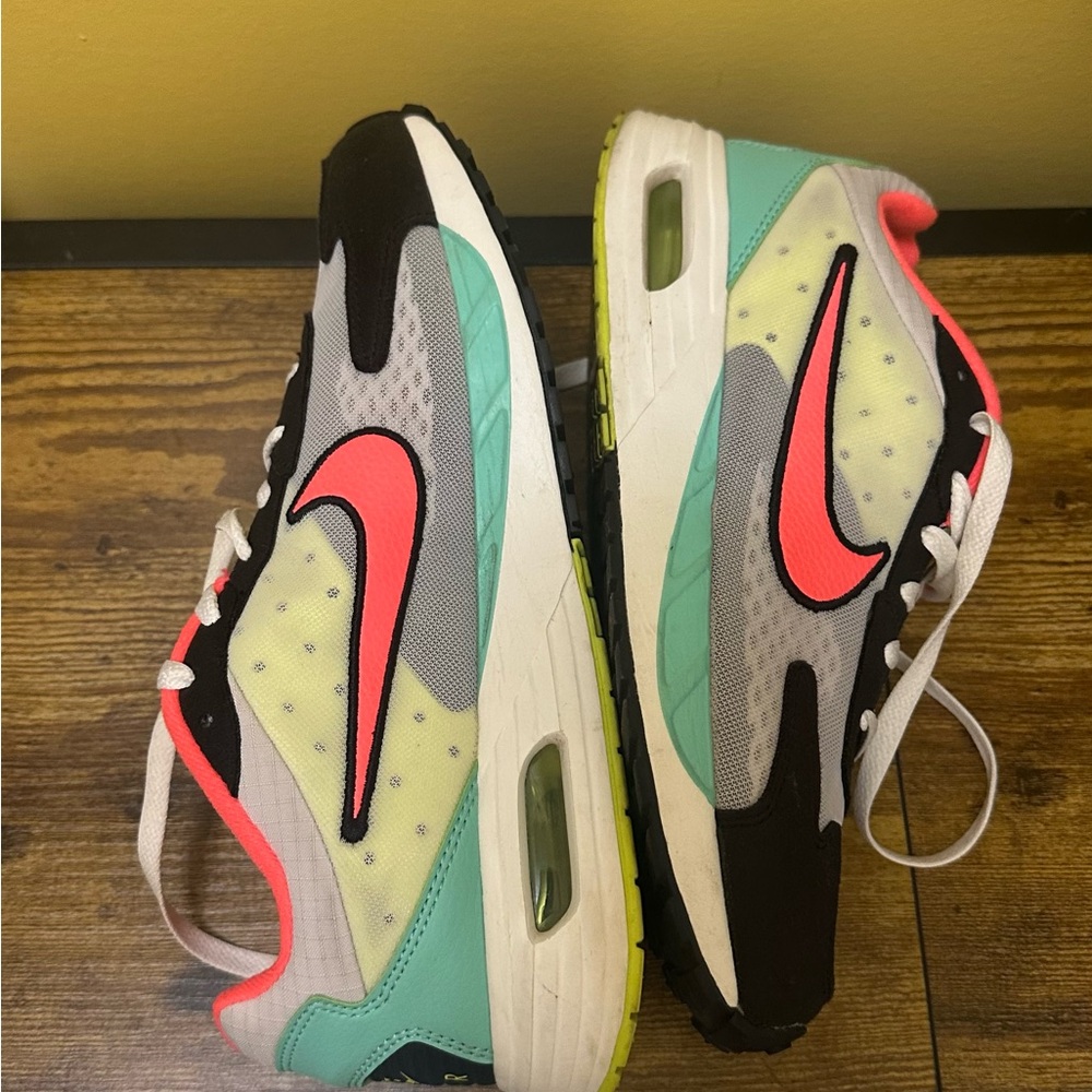 Nike Air Sneakers - Aqua, Coral, White